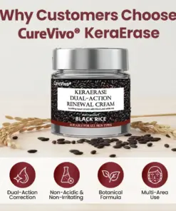 CureVivo® KeraErase Dual-Action Renewal Cream