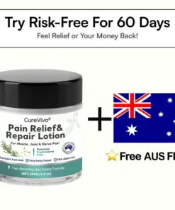 CureVivo® Pain Relief& Repair Lotion For Muscle, Joint & Nerve Pain