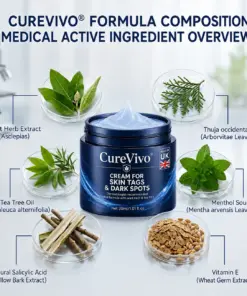CureVivoยฎ ๐-๐๐๐ ๐๐ธ๐ข๐ง ๐๐๐ด & ๐๐ฉ๐ค๐ญ ๐๐ซ๐๐ฌ๐๐ซ Painless & Scar-Free Advanced Imperfection Remova๐ cream
