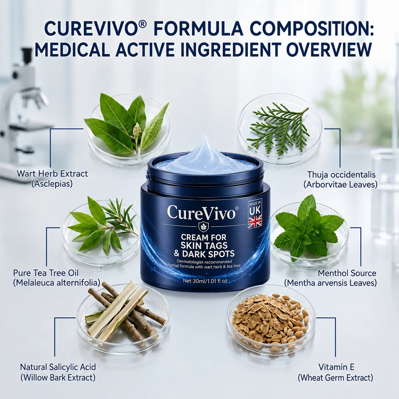 CureVivoยฎ ๐-๐๐๐ ๐๐ธ๐ข๐ง ๐๐๐ด & ๐๐ฉ๐ค๐ญ ๐๐ซ๐๐ฌ๐๐ซ Painless & Scar-Free Advanced Imperfection Remova๐ cream